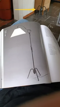 Outlet Pamono Wrought Iron Floor Lamp by Jean Royère, 1940s