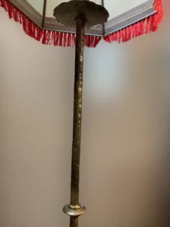 Pamono Wrought Iron Floor Lamp, 1960s