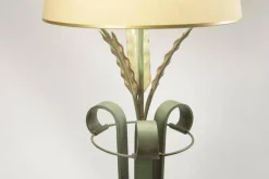 Discount Pamono Wrought Iron Floor Lamp, 1940s
