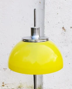 Best Pamono Yellow Model Faro Floor Lamp by Luigi Massoni for Guzzini, 1971