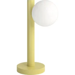 Sale Pamono Yellow Tube with Globes and Cones Desk Lamp by Atelier Areti