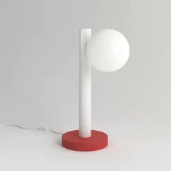 Sale Pamono Yellow Tube with Globes and Cones Desk Lamp by Atelier Areti