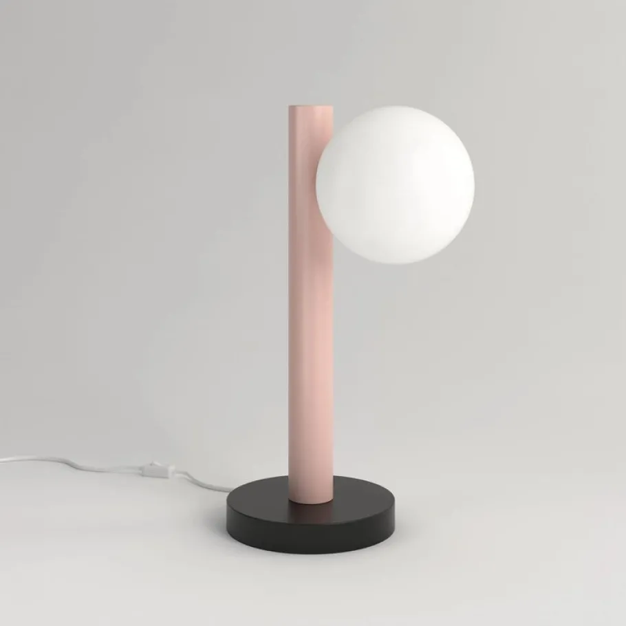 Sale Pamono Yellow Tube with Globes and Cones Desk Lamp by Atelier Areti