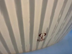 Outlet Pamono Zebra Shell Table Lamp from Peill & Putzler, 1970s