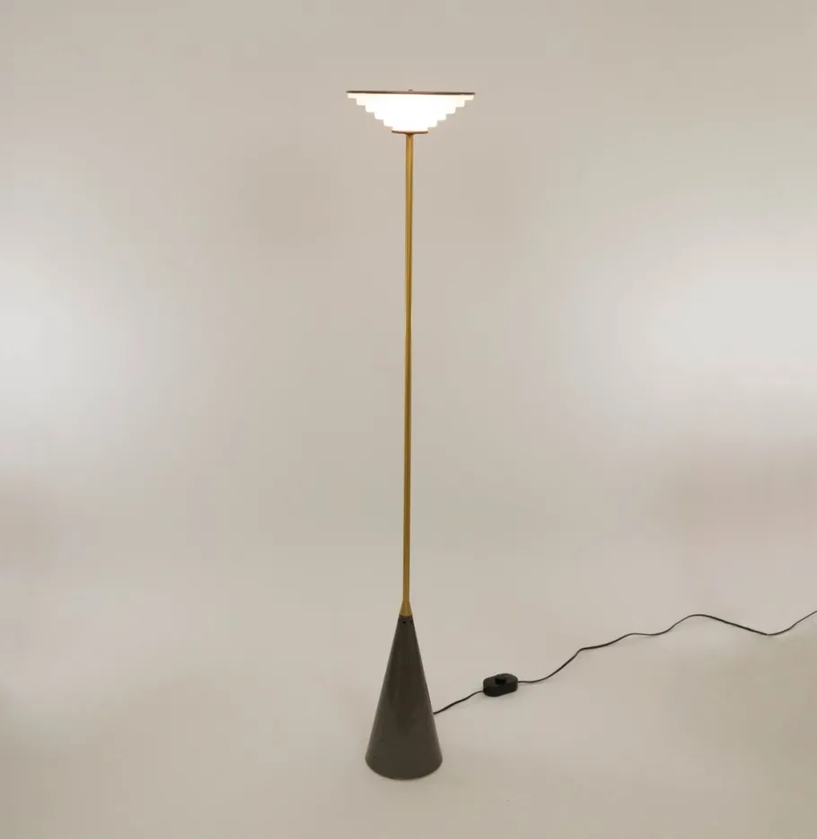 Online Pamono Ziggurat Floor Lamp by Shigeaki Asahara for Stilnovo, 1980s