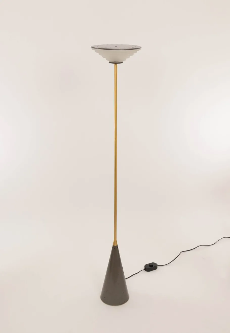 Online Pamono Ziggurat Floor Lamp by Shigeaki Asahara for Stilnovo, 1980s