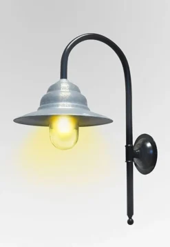 Discount Pamono Zinc Black Middle Barn Light